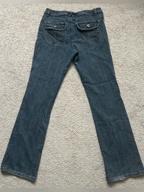Women’s Gray-Blue Flare Jeans